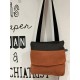 Mochila/Bolso CLEO Negro/naranja