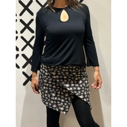 Falda BAUM  BLACK GRIS