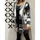 Chaqueta ETNIC Negro/Blanco