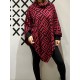 Poncho GEOMETRIC Rosa