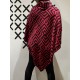 Poncho GEOMETRIC Rosa