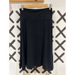 Falda MIDI negro